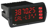 Dwyer Dual Line Configurable Panel Meter, Series MPM